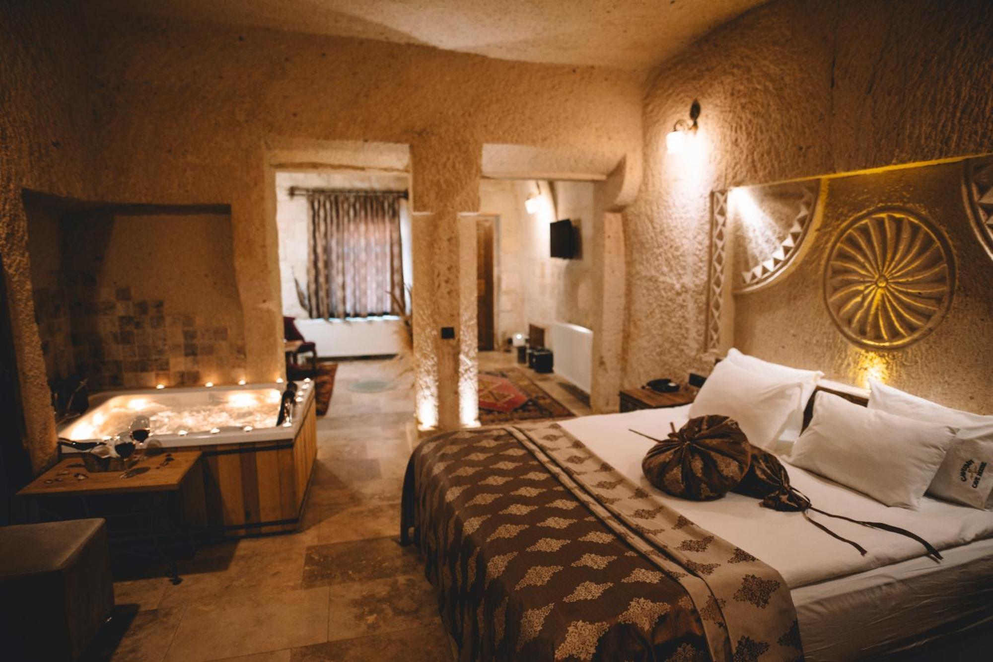 Cavusin Cave House-Cappadocia Panzió Göreme Kültér fotó
